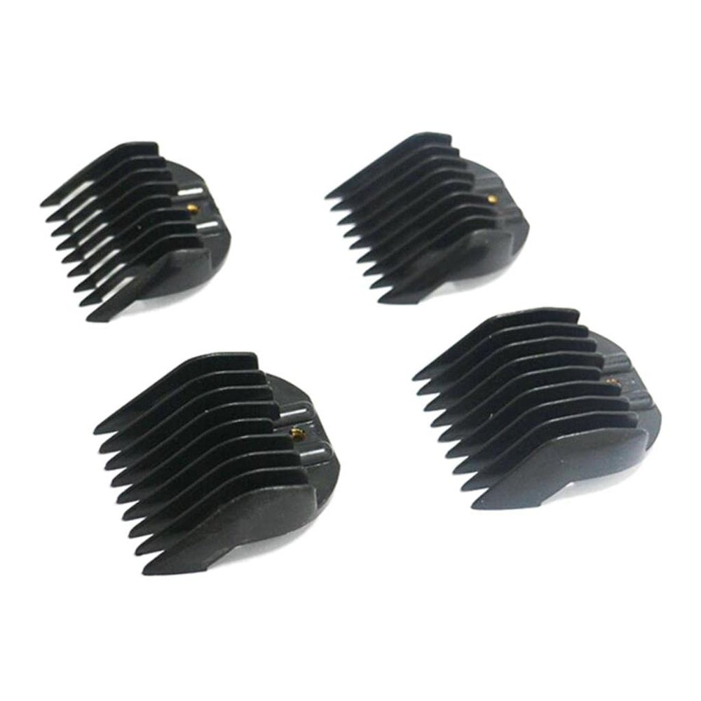 Jojomis 4Pcs 3/6/9 / 12mm Hair Clipper Limit Guide Replace Comb Size