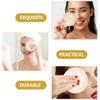 FOMIYES 4pcs Exfoliating Loofah Face Cleaning Pads Natural Round Makeup Sponges for Daily Facial Cleansing and Exfoliation for Women and Girls view 4