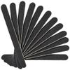 Canvalite Nail File Large Emery Boards for Nails 100/180 Grit Nail Files for Natural Nails Manicure Pedicure Tool for Home and Salon Use 12PCS, Black view 1