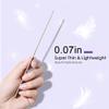 Canvalite Nail File Large Emery Boards for Nails 100/180 Grit Nail Files for Natural Nails Manicure Pedicure Tool for Home and Salon Use 12PCS, Black view 3