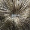 Toupee for Men French Lace Hairpieces European Human Hair Replacement System Lace Front Mens Toupee Bleached Knots Natural Hairline Black Brown Blonde Gray Hair Pieces For Men US Stock. (8X10"-90% light density, #1710 17# DARK ASH BLONDE +10% Sythet view 4