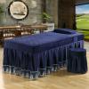 MIPOPS Premium Microfiber Massage Sheet Set, SPA Treatment Beauty Salon Massage Table Bed Skirt for Body Fumigation Physiotherapy(D,190x80cm(75x31inch)) view 2