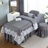 MIPOPS Soft Microfiber Massage Table Sheets Set 4 Piece Set, Premium Facial Bed Cover, Includes Flat and Fitted Sheets with Face Cradle Cover(M,190x70cm(75x28inch)) view 1