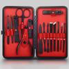 Toenail Clippers Nail Clippers SetNail Clippers Pedicure Kit Nail File Nail Clippers Manicure Beauty Kit with Portable Fashion Bag (15-Piece Set) Nail Clipper Set (Color : 1) view 4