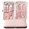 BONAD Toenail Clippers 18/15/13/10Pcs Steel Nail Clipper Cutter File Ear Pick Manicure Pedicure Tools Polishing Anti-Skid Technology Upscale Tools Nail Clipper Set (Color : 13pcs) view 1