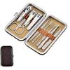BONAD Toenail Clippers 10 in 1 Stainless Steel Tweezer Nail Art Clipper Scissors Tweezer Knife Manicure Nail Art Cutter Pedicure Manicure Tools Nail Clipper Set view 1