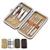 BONAD Toenail Clippers 10 in 1 Stainless Steel Tweezer Nail Art Clipper Scissors Tweezer Knife Manicure Nail Art Cutter Pedicure Manicure Tools Nail Clipper Set view 2