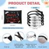 Henoyso 16 Pcs Nurse Appreciation Gifts 2025 Set Including 8 Makeup Cosmetic Bag with 8 Bracelets, Nurse Week Gifts for Women Graduation Nursing Day(Fresh Style) view 2