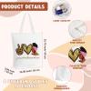 Roowest 8 Pcs African American Gifts for Women Bulk God Say You Are Tote Bags Inspirational Makeup Bags with Zipper(Classic Style) view 3