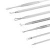 Pimple Popper Tool Kit 9 Pcs, Blackhead Remover Pimple Comedone Extractor Tools for Easy and Fast Removal of Blackheads, Pimples and Blemish on Face, with Elaborate Leather Bag view 4