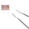 Black Head Remover Pimple Popper Tool Kit 9 Pcs, Comedone Pimple Extractor Tool, Acne Kit for Blackhead, Whitehead Popping, Zit Removing(Silver) view 2