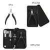 BONAD Toenail Clippers Manicure Set Stainless Steel Nail Clipper Set Pedicure Set Fingernails Toenails Clippers Sharp Nail Cutter Pedicure Nail Scissor Nail Clipper Set (Color : 3pcs) view 2