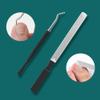 BONAD Toenail Clippers Manicure Set Stainless Steel Nail Clipper Set Pedicure Set Fingernails Toenails Clippers Sharp Nail Cutter Pedicure Nail Scissor Nail Clipper Set (Color : 3pcs) view 4