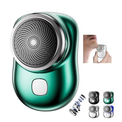 2023 New Mini Shave Portable Electric Shaver, Portable Pocket Electric Face Razor for Men, USB Rechargeable Razors Easy One-Button Use Magic Mini Shavers Electric Shaving Machines for Home Car Travel