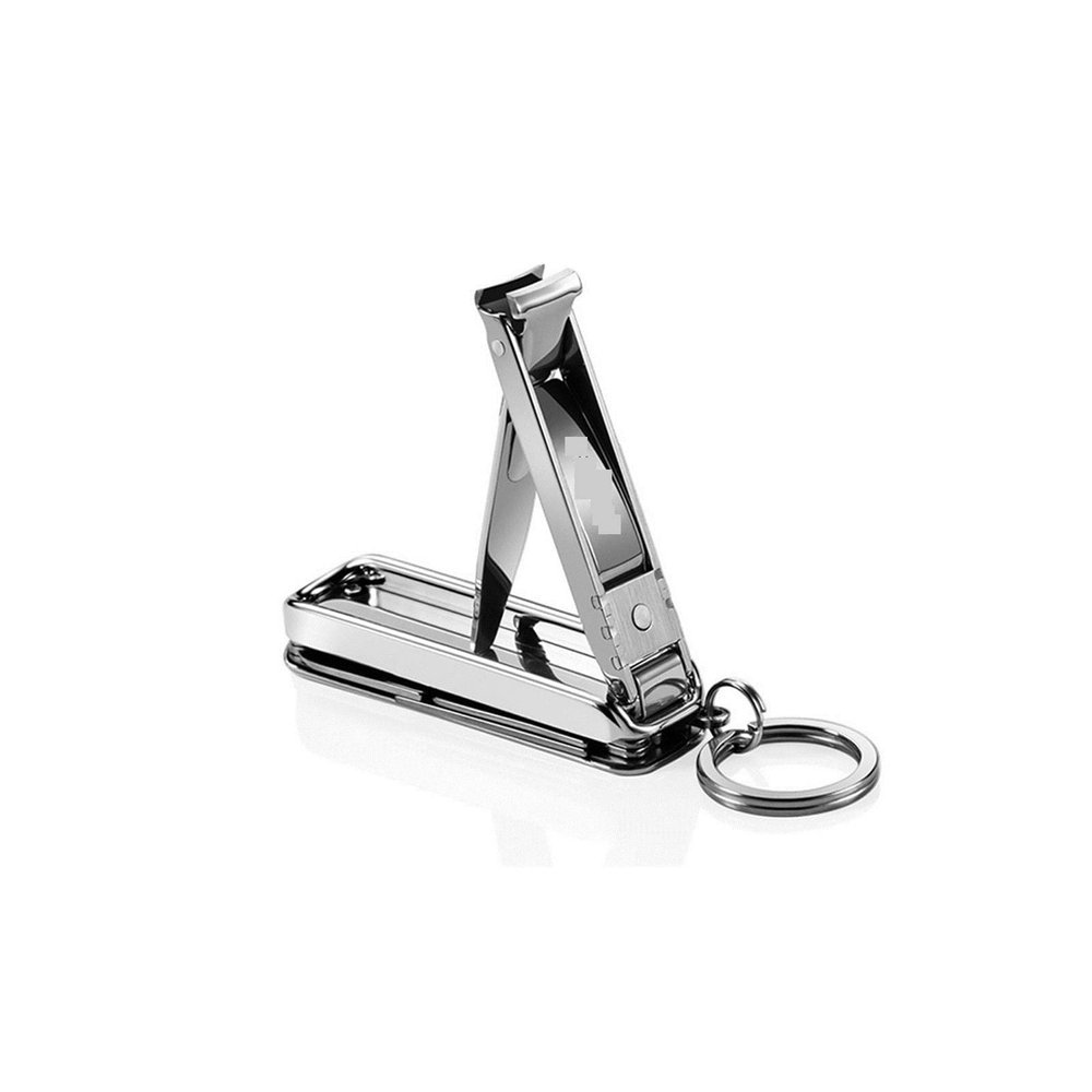 Toenail Clippers Multifunctional Nail Clipper Stainless Steel Six Functions Nail Files Bottle Opener Small Knife Scissors Nail Cutter Nail Clipper Set (Color : Mr-1098SL)
