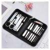 BONAD Toenail Clippers 20/14/10/6pcs Stainless Steel Nail Clippers Fingernail Toenail Nail Cutter Scissors Grooming Kit Pedicure Manicure Tools Nail Clipper Set (Color : A2 14Pcs) view 2