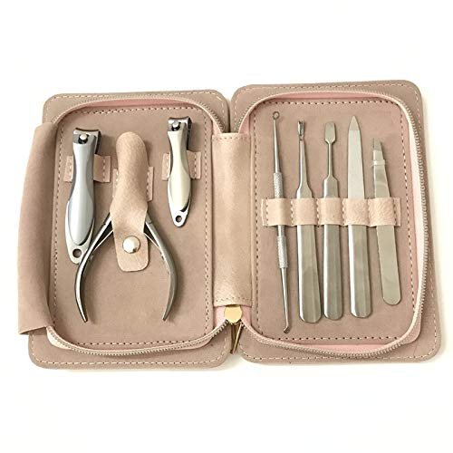 BONAD Toenail Clippers 8Pcs Podiatry Pedicure Care Tool Stainless Steel Nail Clippers Customizable Nail Clipper Set Nail Tools Nail Clipper Set