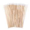 COHEALI Cotton Swabs for Makeup and Ear Cleaning 100pcs Long Wood Handle Soft Round for Face view 1
