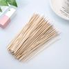 COHEALI Cotton Swabs for Makeup and Ear Cleaning 100pcs Long Wood Handle Soft Round for Face view 2
