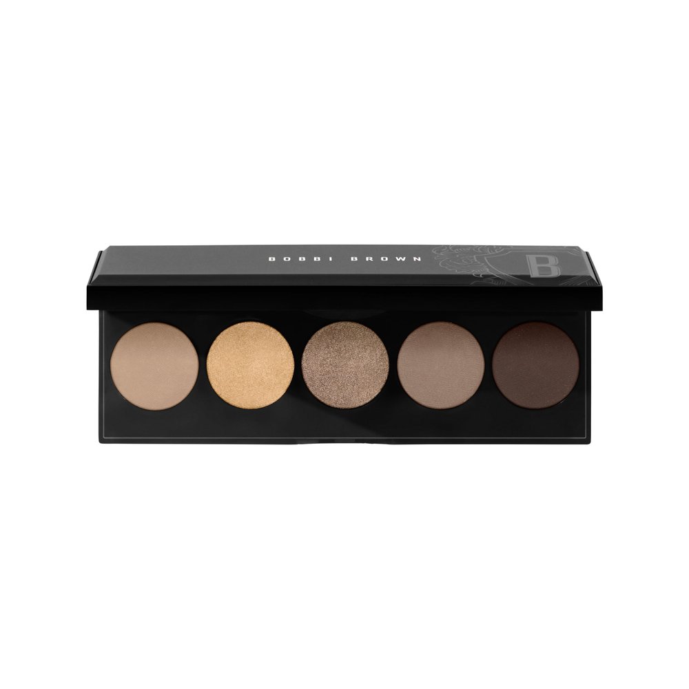 Bobbi Brown All Nudes Eyeshadow Palette | Matte & Metallic Neutral Eyeshadow Palette, 0.04 Ounce, Smokey Nudes