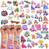 Roller Skate Temporary Tattoos,20 Sheets 200 Pieces Roller Skate Themed Tattoos Stickers Party Decoration Supplies Party favors for Kids Adults,Birthday Party Favors, Goodie Bag Fillers view 1