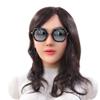 YRZGSAWJ Silicone Female Head Mask Realistic Women Face Mask Named Anjira (Beige) view 2