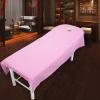 PROPFE Linens for Massage Tables Cotton Beauty Bed Cover with Face Hole Spa Treatment Massage Sheet Set Soft Beauty Bedsheet view 1