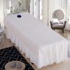 PROPFE Linens for Massage Tables Anti-Slip Massage Table Pads with Face Hole Spa Treatment Massage Sheet Set Soft Fitted Massage Table Sheet view 1