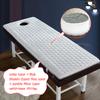 Memory Foam Massage Bed Topper Spa Bed Table Mattress Pad with Elastic Band Thicken Lash Bed Cushion Cover for Tattoo Table Beauty Salon Bed Round Head Face Breath Hole,Style,60x180cm view 3