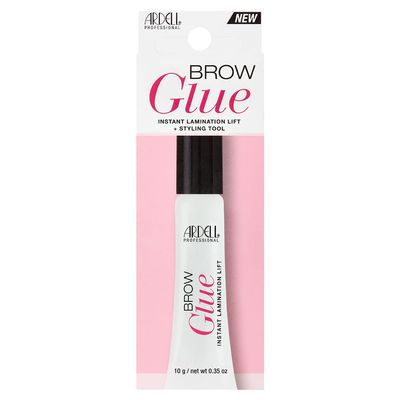 Ardell Brow Glue  Clear Eyebrow Gel for Instant Lamination Lift with Styling Brush, All day Extreme Hold Brow Gel for Fluffy Defined Brows, 0.35 oz