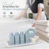 150 piece set | Hotel Soaps and Toiletries Bulk set | Airbnb Essentials for Hosts | Mini Travel Size Shampoo and Conditioner Sets | Bulk Travel Size Toiletries | Homeless Supplies Bulk Amenities view 4