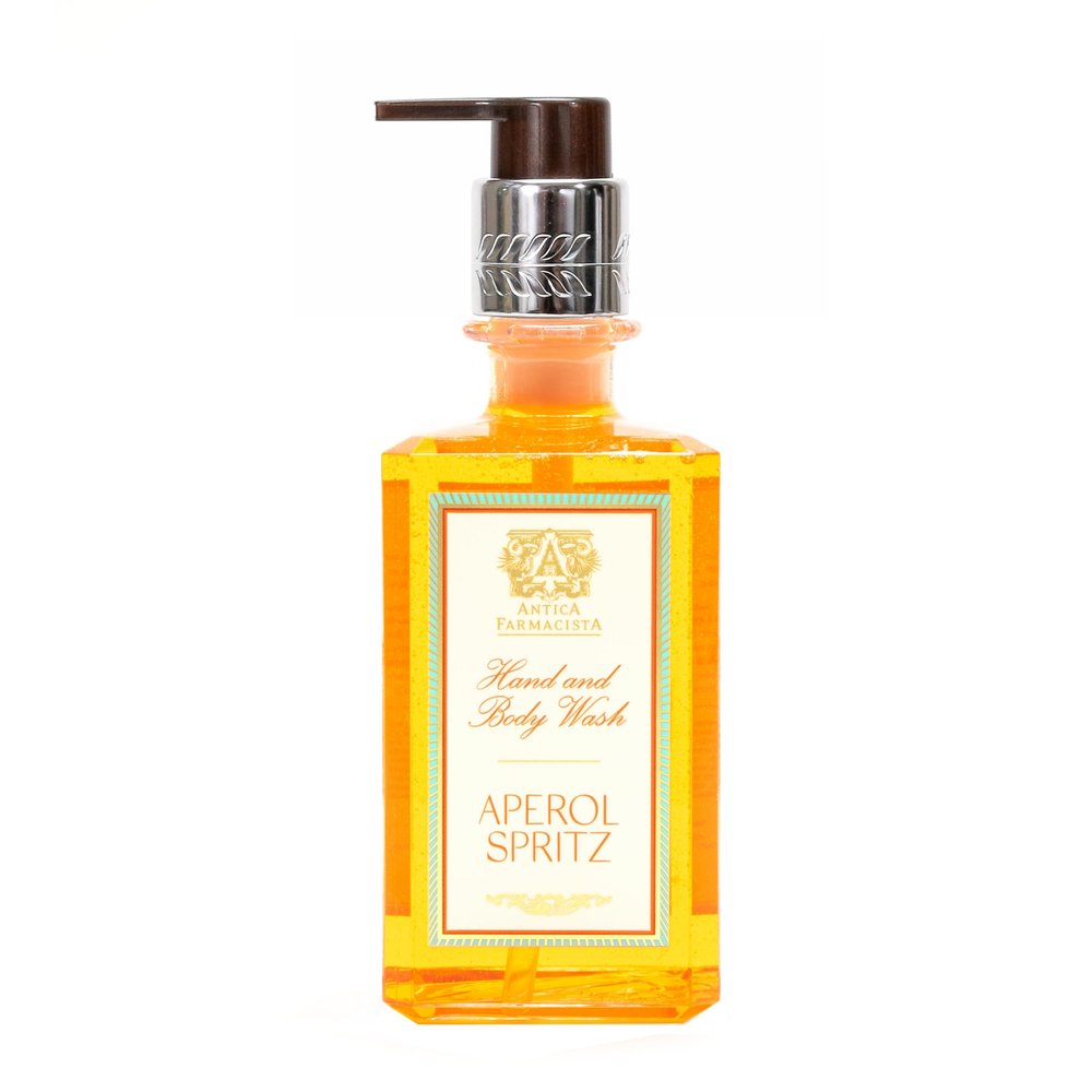 Antica Farmacista Hand & Body Wash - Luxury Nourishing Body Wash - Hydrating Hand Cleansing Wash - Bath & Body Gift - Aperol Spritz, 10 fl oz