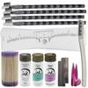 Eyebrow Mapping Kit with White, Lilac, and Aqua Mapping String, [100ft/ 30m],Peel Off Shaping Pencil Set with Eyebrow Pencil Sharpener, Shaper, 10 Eyebrow Ruler and Face Razor view 1