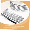 Mikinona 20pcs u Shape Hair Finishing Fixer Comb Clips Invisible Hair Pins for Women for Daily Use Special Occasions for Hairstyles Comfortable Easy to Wear view 2