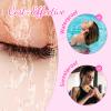 Arison Lashes 4D W Shape Eyelash Extension Natural Soft Volume Premade Fans Faux Mink Matte Black Cluster 12 rows(4DW-0.07-C-8mm) view 4