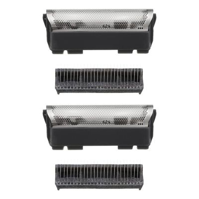 2X Replacement Shear Foil Shear Blade Shaving Head Blades 424 Compatible with Braun 5419 5424 5469