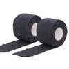 Black Barber Neck Strip, 2 Rolls Disposable Neck Paper Flexible Hair Edge Paper Barber Accessories Barbershop Salon Supplies view 1