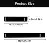 Black Barber Neck Strip, 2 Rolls Disposable Neck Paper Flexible Hair Edge Paper Barber Accessories Barbershop Salon Supplies view 2