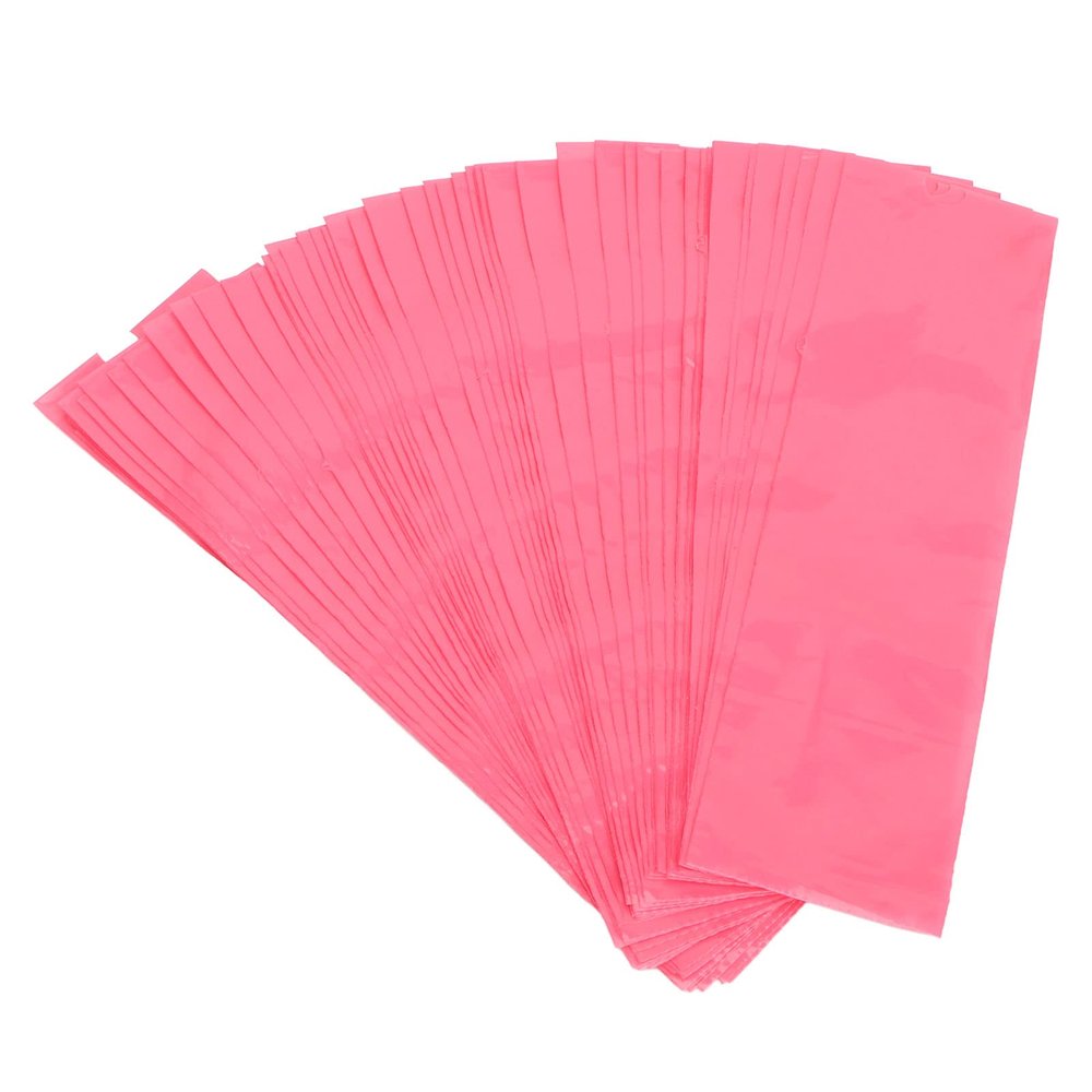 200pcs Pen Covers, Disposable Machine Sleeve, Pen Protective Bag for Beauty Salon Pink