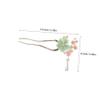 LALAFINA Traditional Japanese Hair Pin Women's Hair Stick Hanfu Headpiece Long Tassel Antique Style Chinese view 2