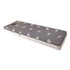 Lash Bed Cushion Cover Massage Table Mattress Memory Foam Round Head Spa Bed Mattress Topper for Beauty Salon with Elastic Bands Massage Bed Mattress Pad for Therapist,Grey,90x200cm view 1