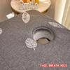 Lash Bed Cushion Cover Massage Table Mattress Memory Foam Round Head Spa Bed Mattress Topper for Beauty Salon with Elastic Bands Massage Bed Mattress Pad for Therapist,Grey,90x200cm view 2