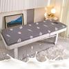 Massage Table Mattress Cover Trapezoidal Head Spa Bed Mattress Pad with Breathing Hole Salon Memory Foam Mattress Topper for Lash Bed Massage Accessories Table Pad,Grey,70x185cm view 1