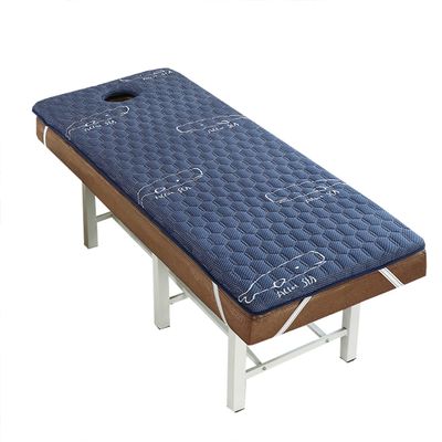 3cm Thickness Trapezoidal Lash Bed Topper Facial Massage Table Bed Cover Mattress Pad with Hole Memory Foam Mattress Topper for Spa Bed Non-Slip Massage Table Sheet,Fish,60x180cm