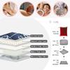 3cm Thickness Trapezoidal Lash Bed Topper Facial Massage Table Bed Cover Mattress Pad with Hole Memory Foam Mattress Topper for Spa Bed Non-Slip Massage Table Sheet,Fish,60x180cm view 3