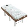3cm Thickness Trapezoidal Lash Bed Topper Facial Massage Table Bed Cover Mattress Pad with Hole Memory Foam Mattress Topper for Spa Bed Non-Slip Massage Table Sheet,Fruit,60x180cm view 1