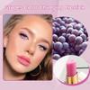 BINGBRUSH 2 Pcs Grape Color Changing Lipstick Queen,PH Mood Long Lasting Labiales Lip Gloss Lip Balm Tinted Magic Lip Stain Makeup Lipstick Set for Women view 2