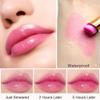BINGBRUSH 2 Pcs Grape Color Changing Lipstick Queen,PH Mood Long Lasting Labiales Lip Gloss Lip Balm Tinted Magic Lip Stain Makeup Lipstick Set for Women view 4