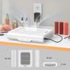 Gelpal Professional Nail Dust Collector, Adjustable Nail Dust Collector for Acrylic Nails , Electric Nail Vacuum Fan, Low Noise, Dust Collector for Nail Polishing &Salon.White. view 3