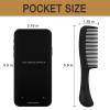 100 Combs Bulk Individually Wrapped bundle with 100 Hotel Vanity Kit included Cotton Swabs Cotton Pads view 3